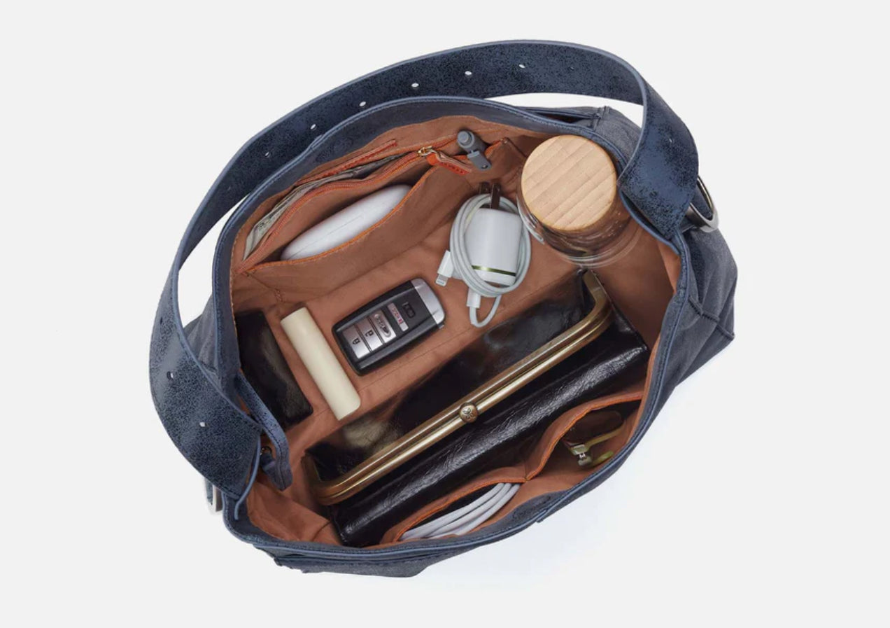 Hobo Render Buffed Leather Indigo Sky