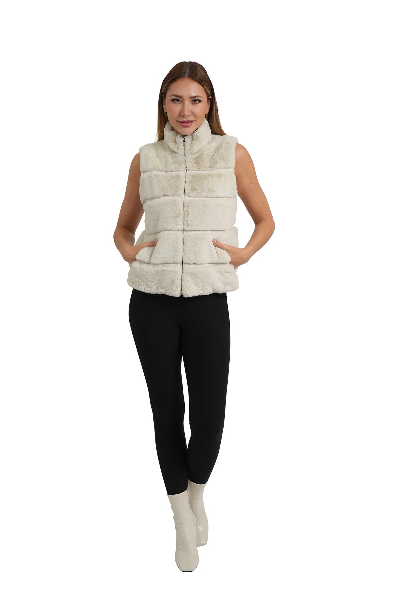 Love Token Vince Ivory Vest