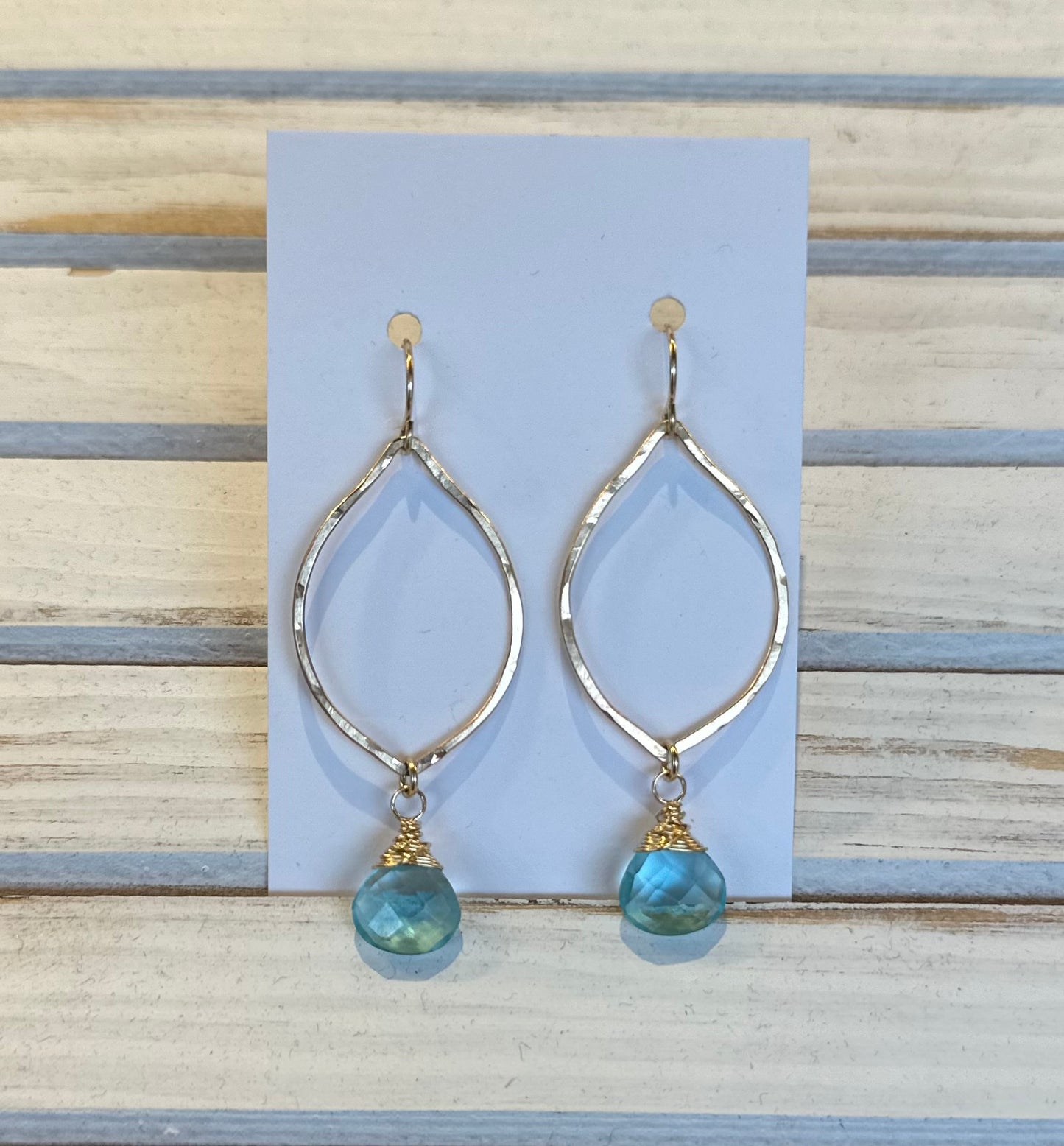 Forge And Fire Layla One Leaf Earrings