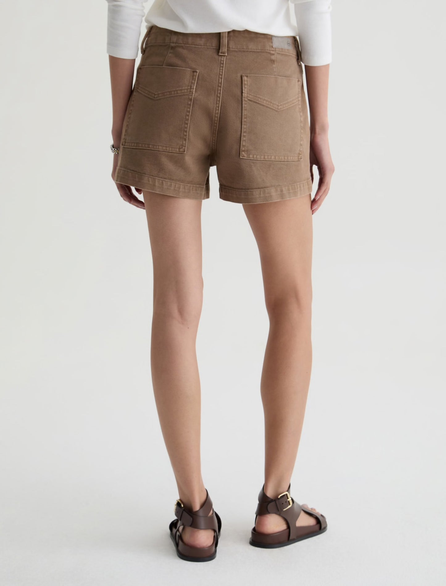 AG Analeigh Short Sulfur Light Taupe