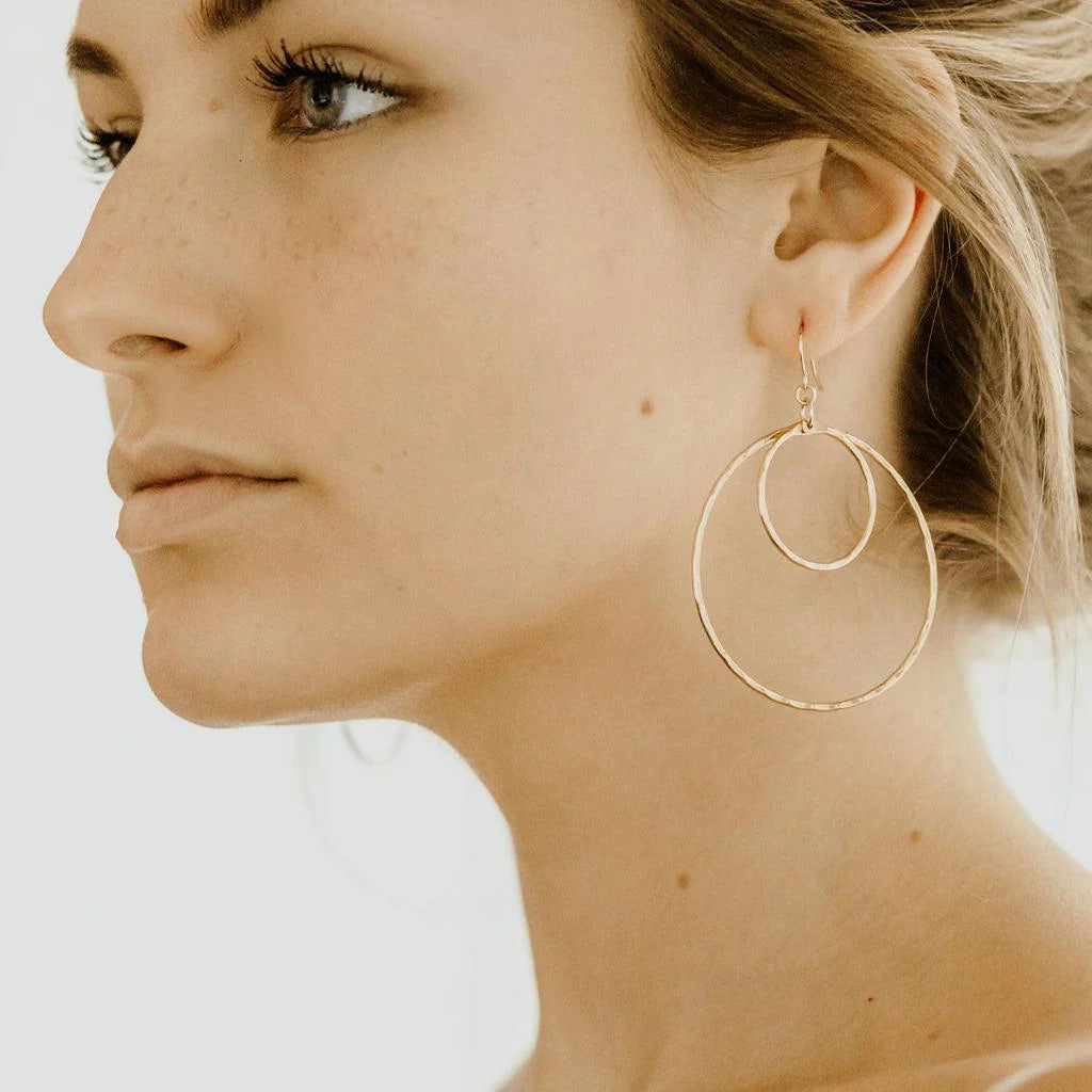 Nashelle Double Hoop Earrings