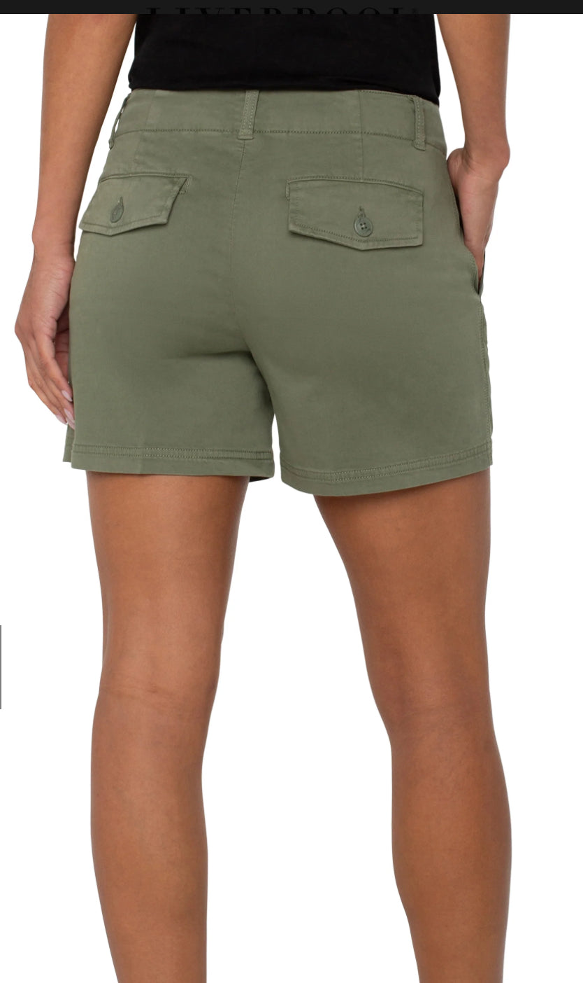 Liverpool Pleated Trouser Short