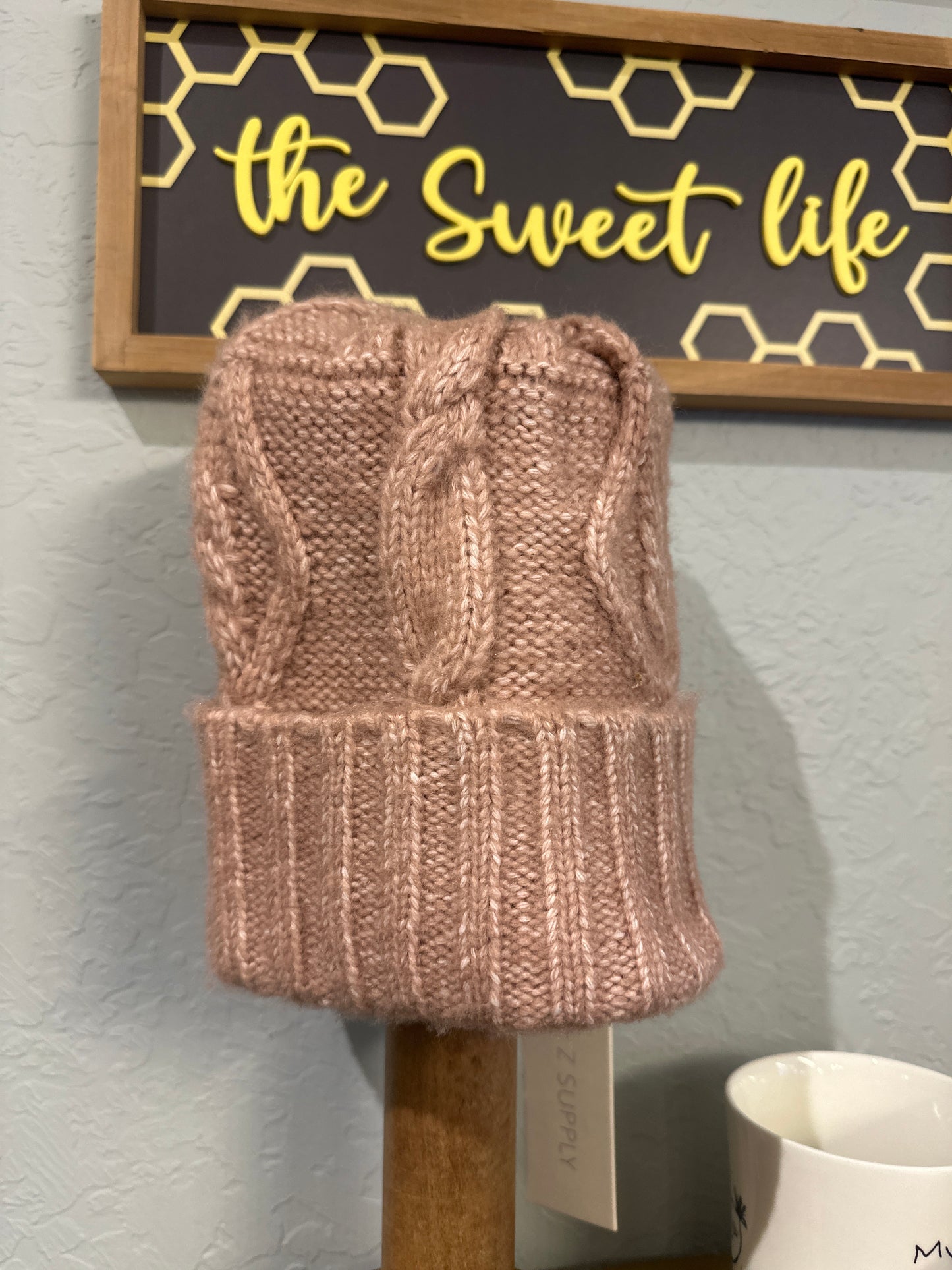 ZSupply Cable Knit Beanie