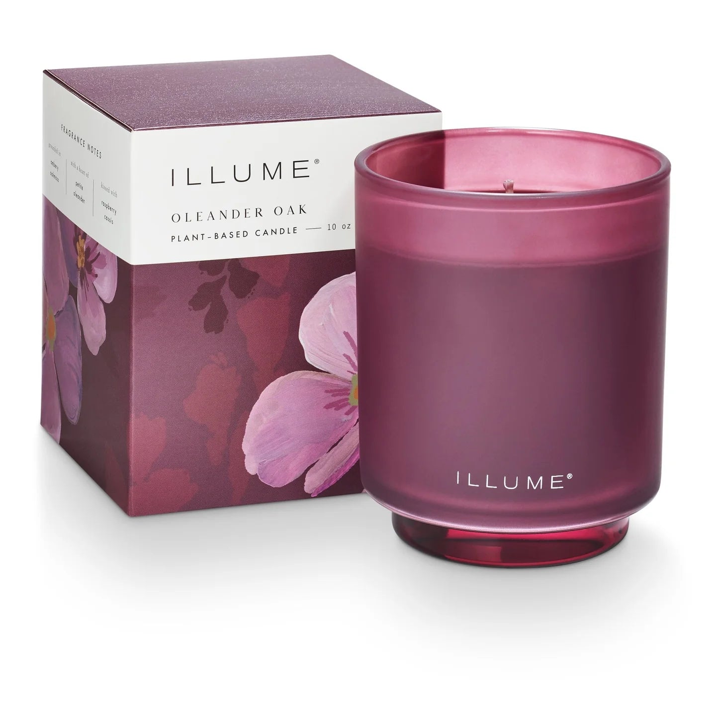 Illume boxed glass candle
