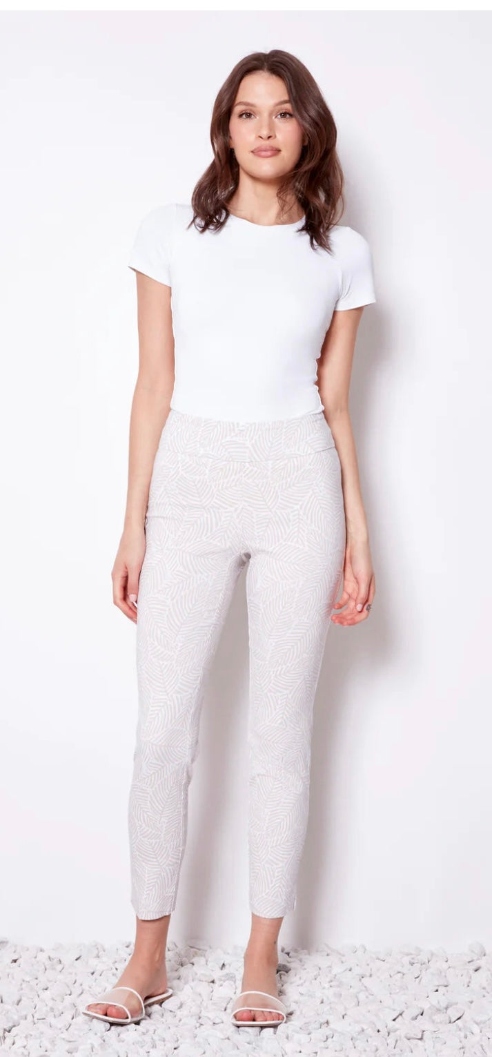 UP! Ankle Basic Bali Print Trouser