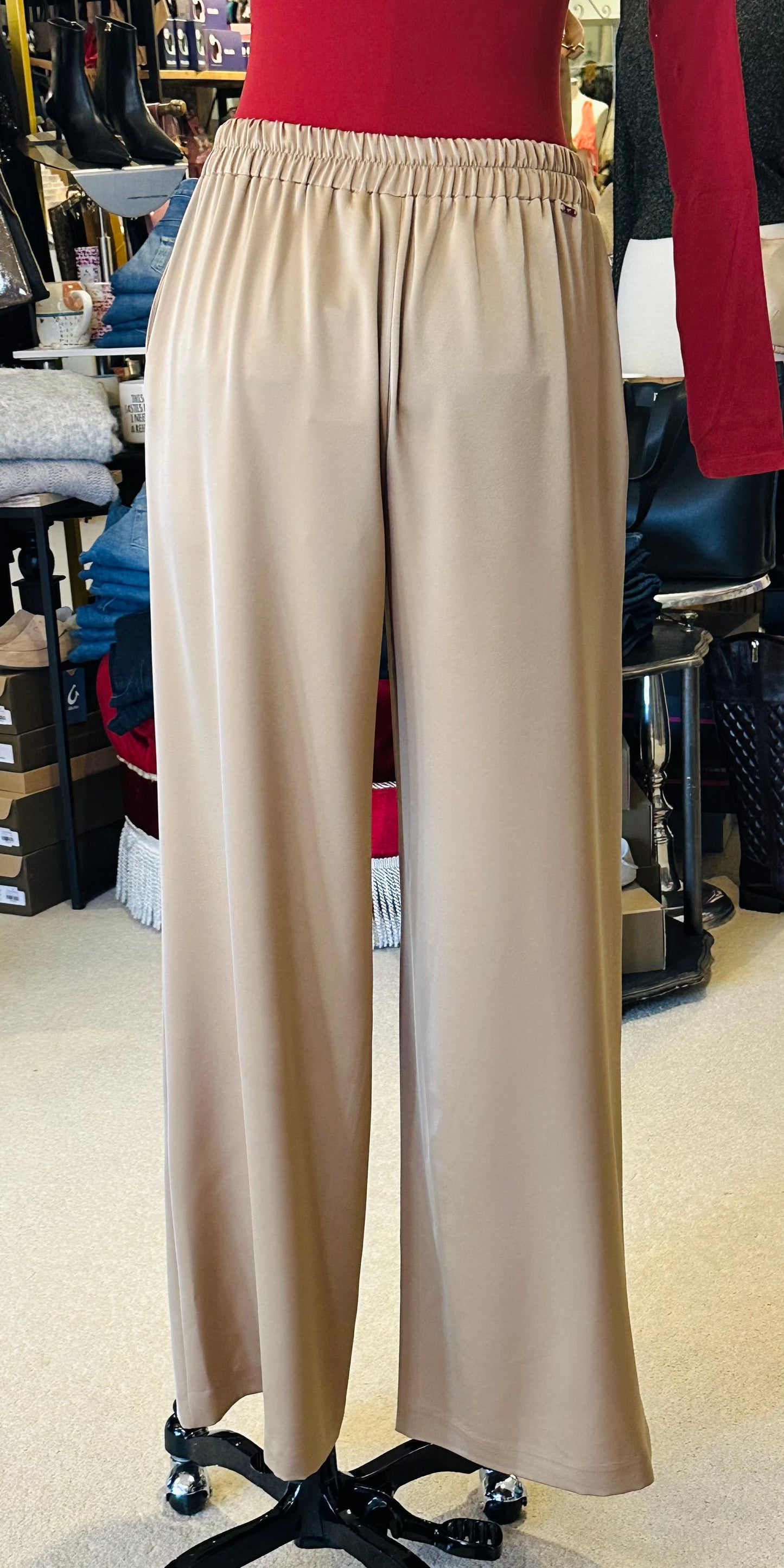 UP! Wide Leg Pant Belize - Champagne
