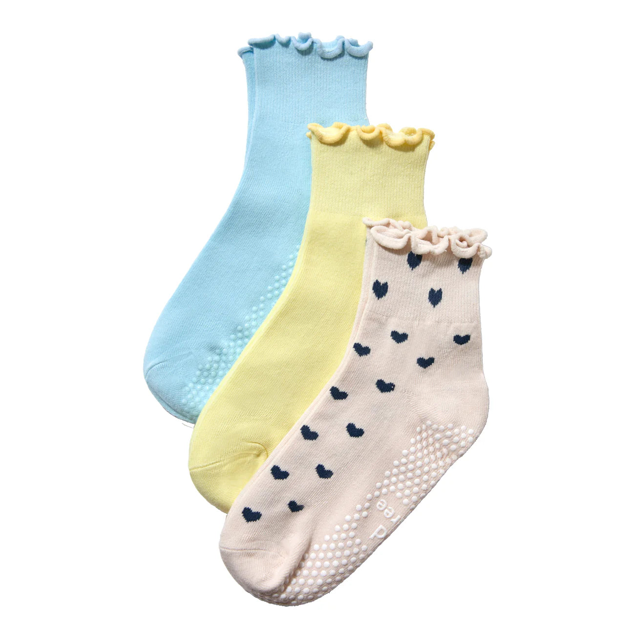Hold For Three Ruffle Pilates Socks