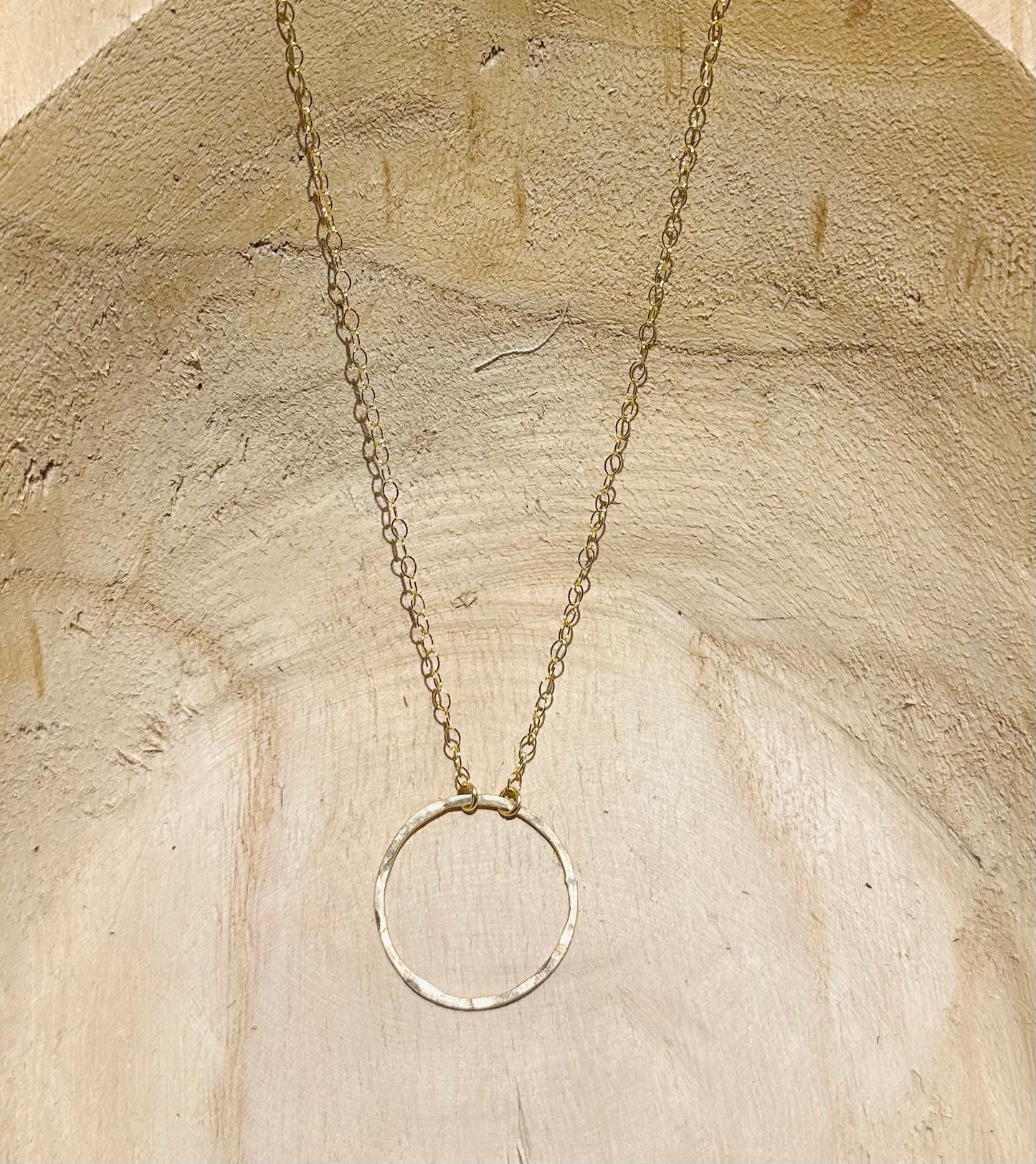 Forge And Fire Sonya Small Circle Necklace GF