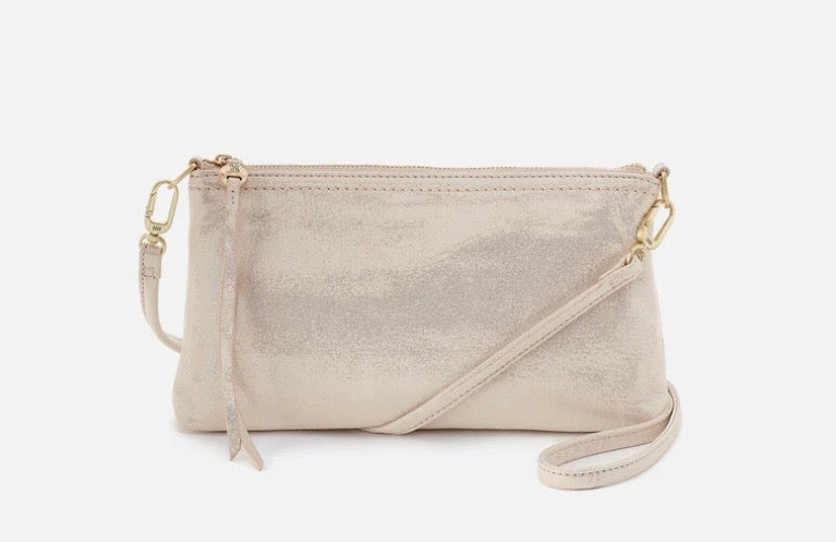 Hobo Darcy Crossbody Sand Shimmer