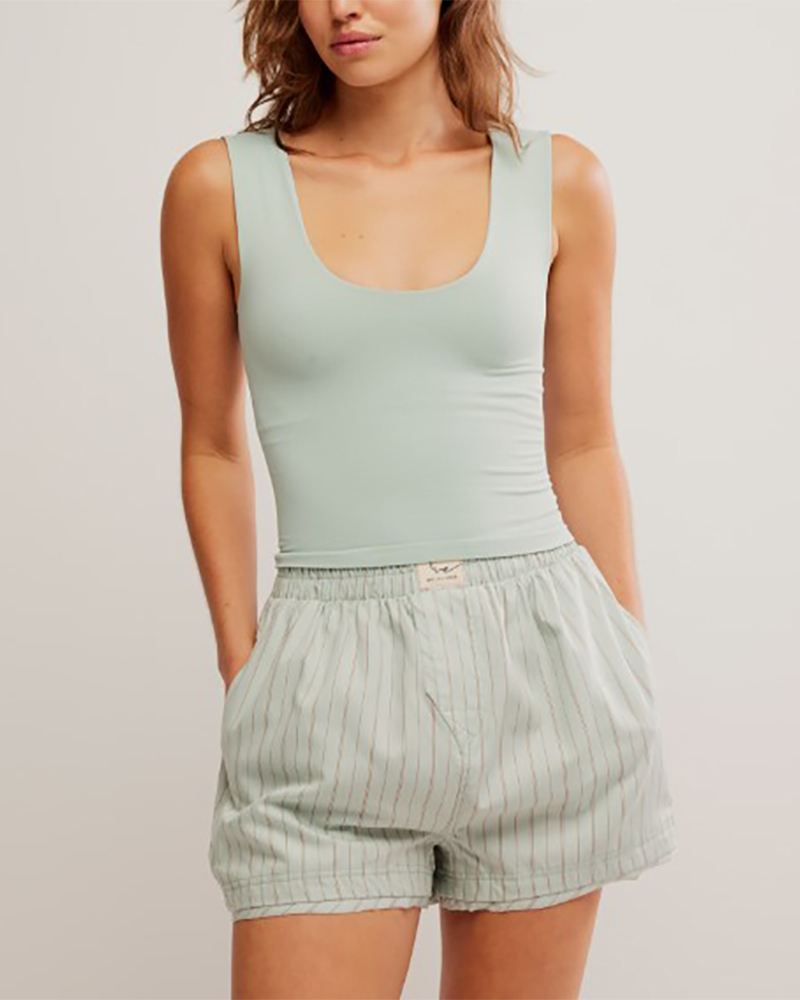 Free People Clean Lines Muscle Tank