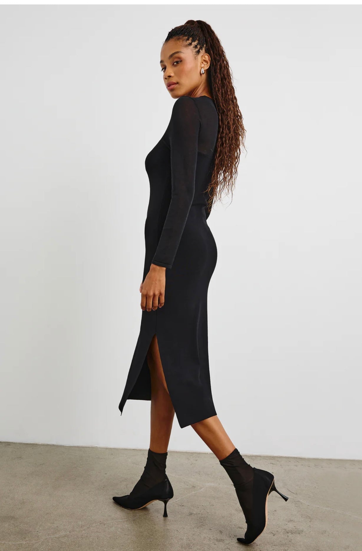 Rails Luz Dress Black