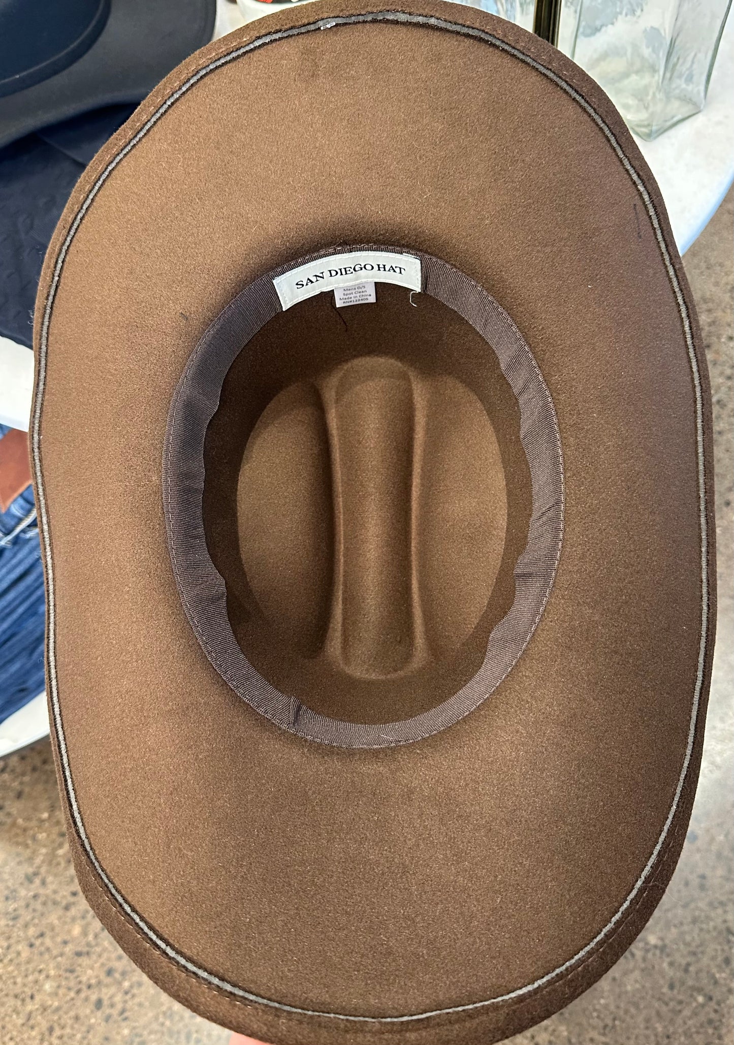 San Diego Hat Co. Men’s Badlands Cowboy Hat
