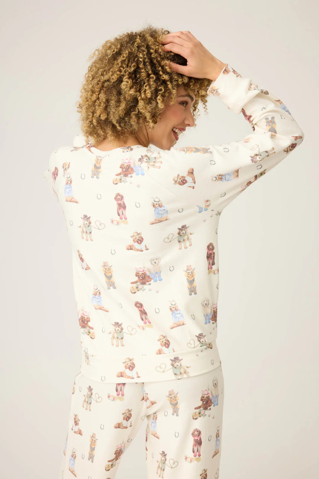 PJ Salvage Ruff On The Range Long Sleeve Top