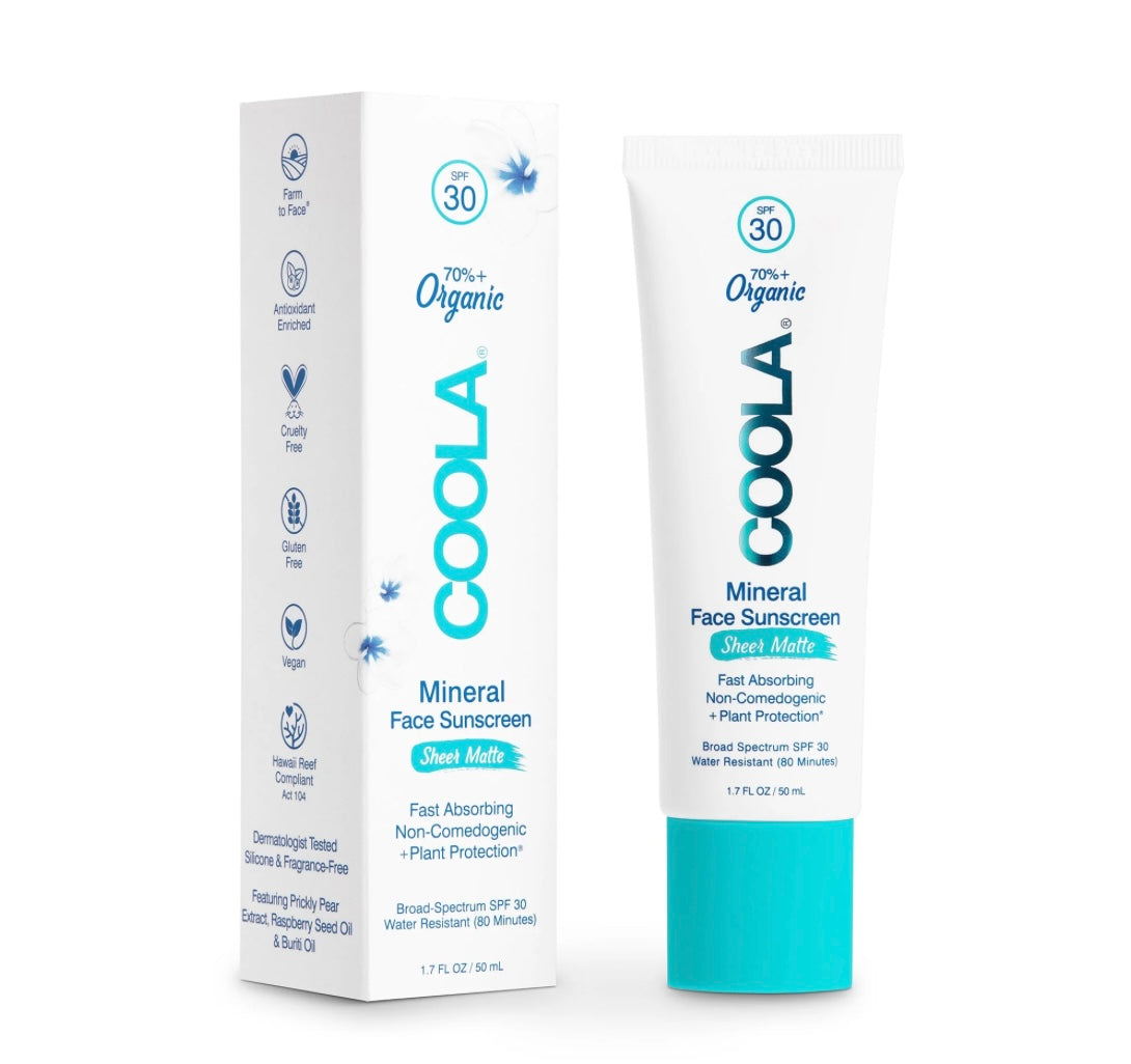 Coola Mineral Face Sunscreen SPF 30