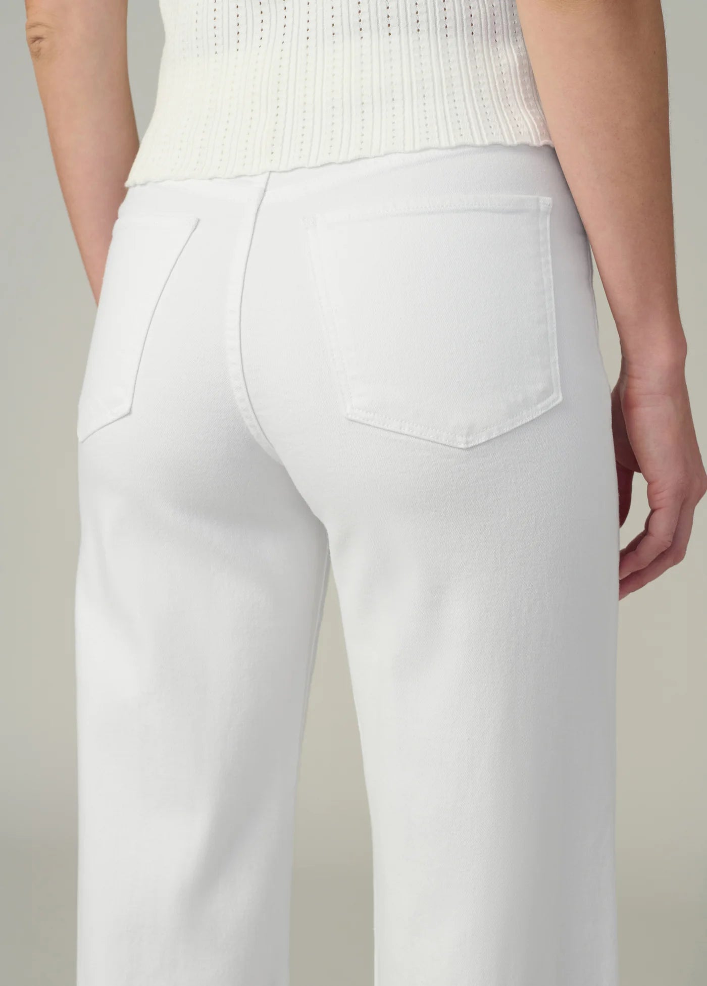 Joe’s Mia Wide Leg Petite White