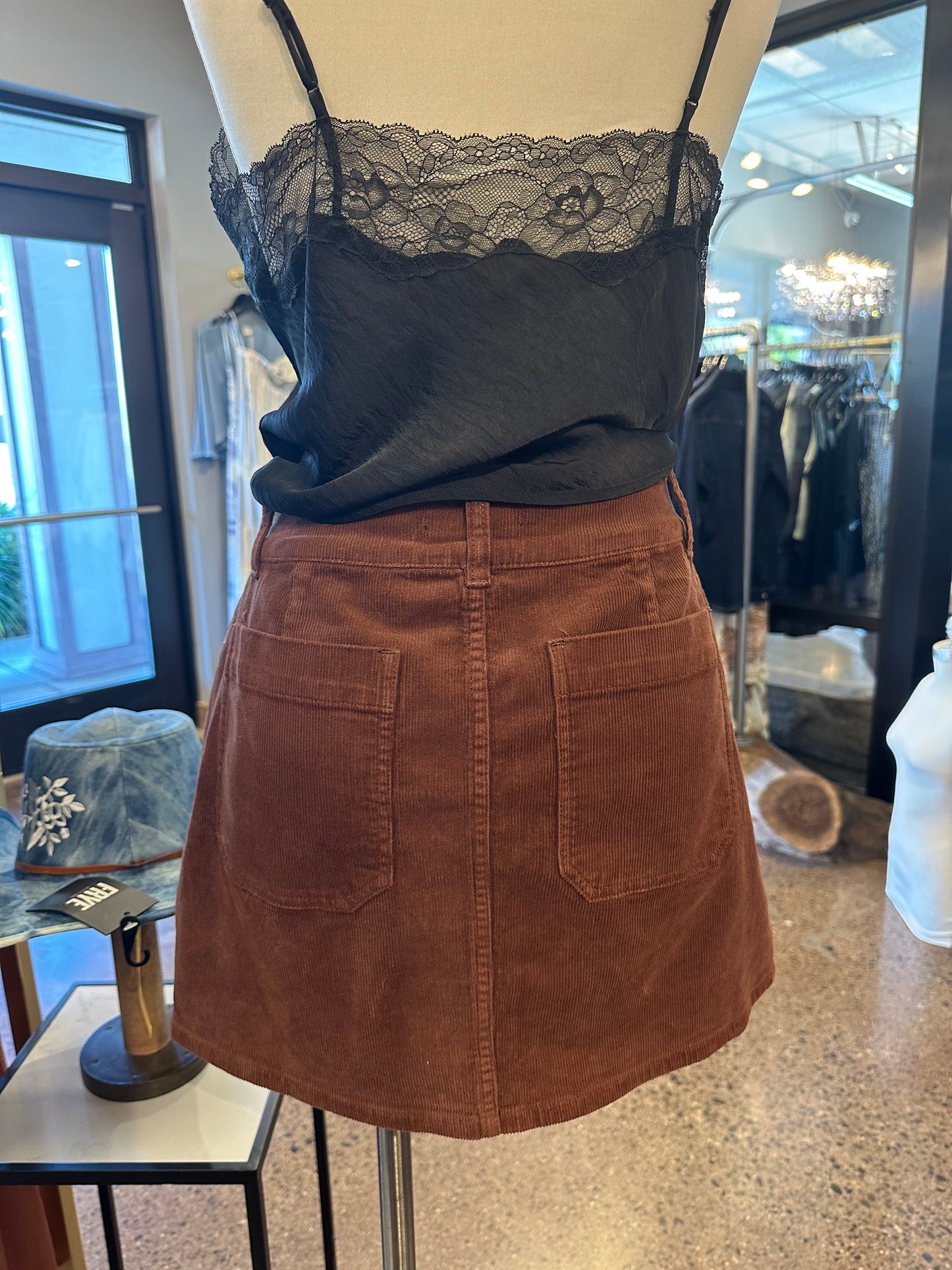 Sanctuary Downtown Corduroy Skirt