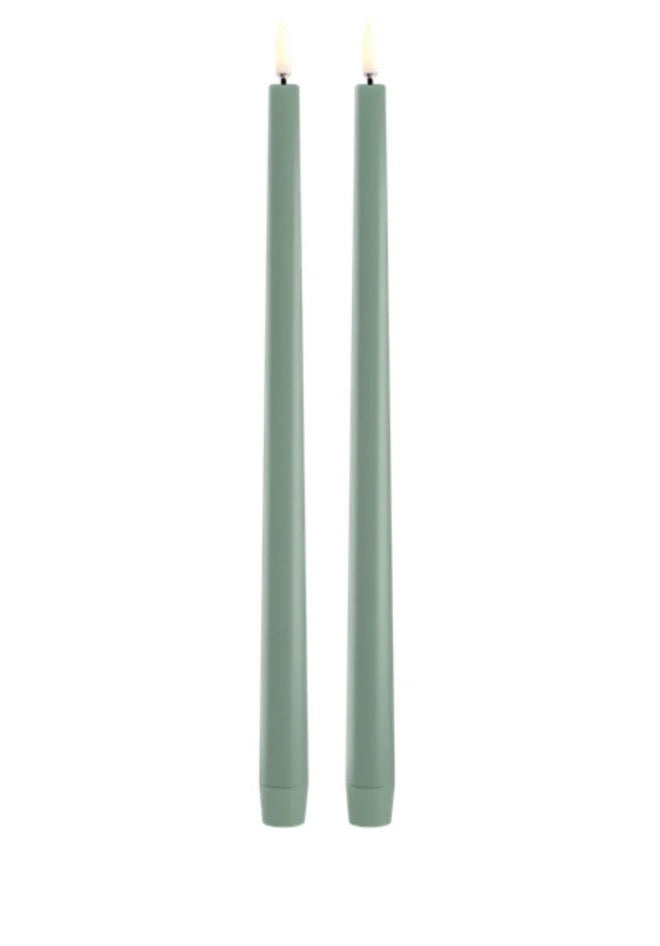 Uyuni LED Slim Taper Candles Pack Of Two