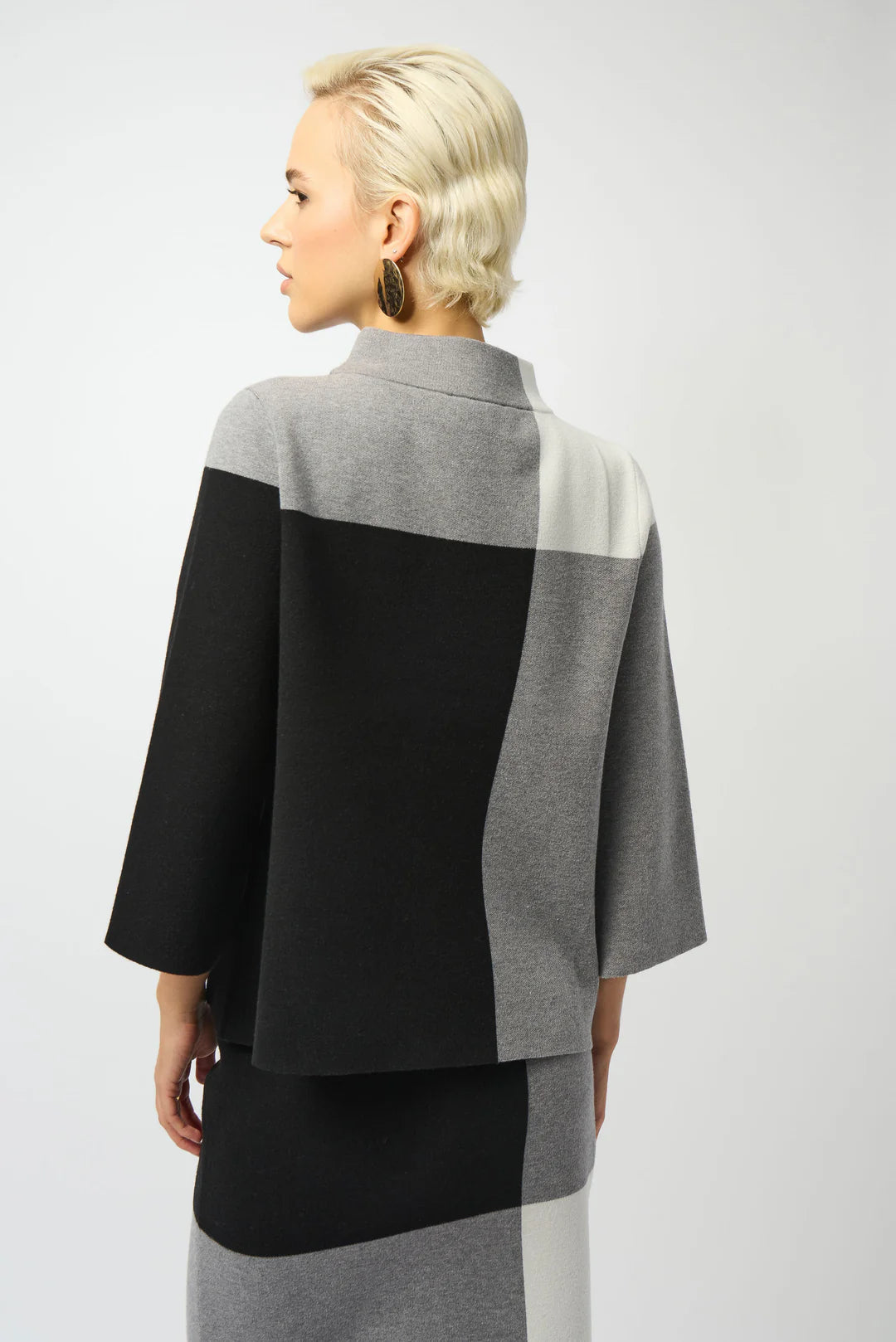Joseph Ribkoff Color Block Pullover