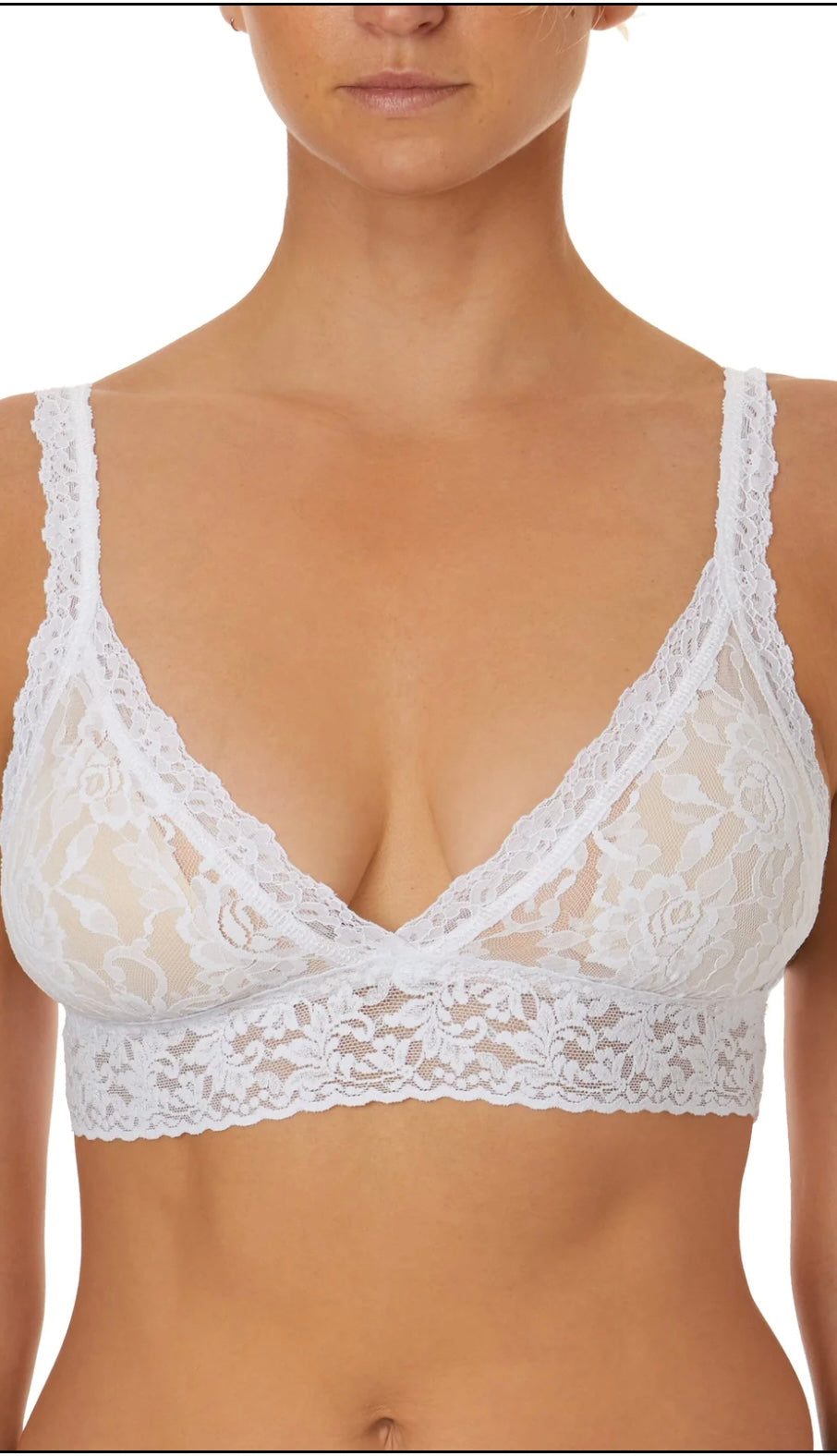Hanky Panky Signature Lace Padded Crossover Bralette