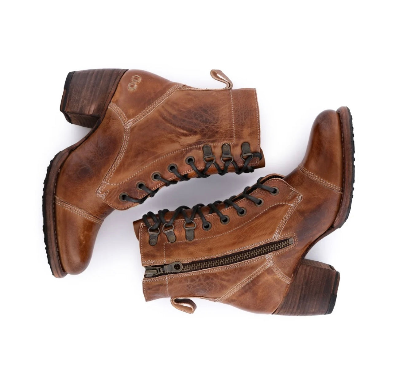 BedStu Judgment Boots Rustic Tan