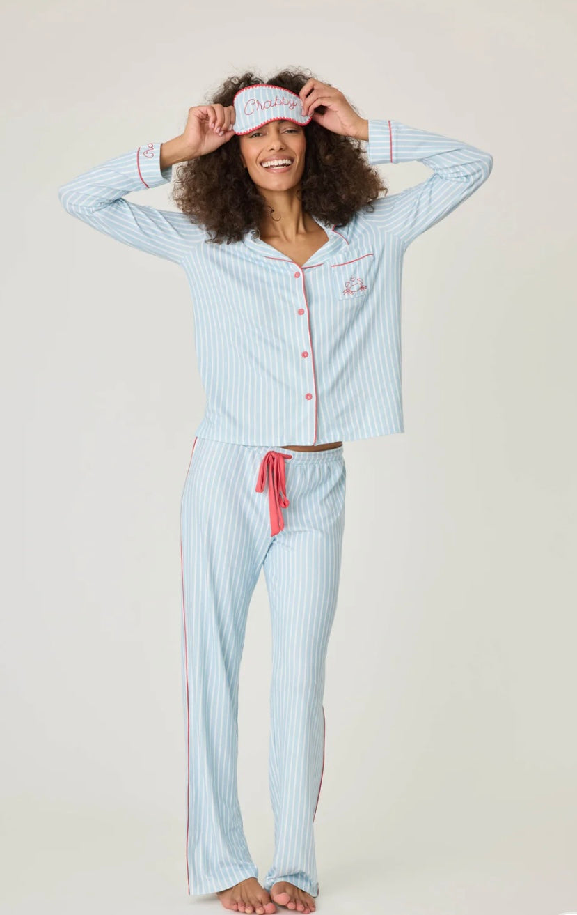 Pj Salvage Maritime Striped Set