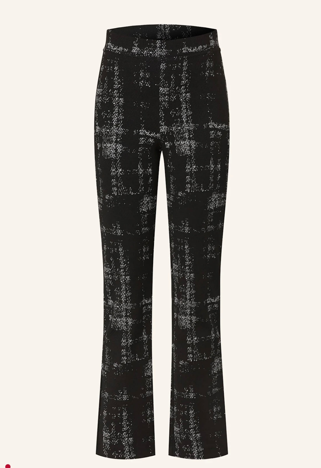 Joseph Ribkoff Noir Blanc Pull On Pant