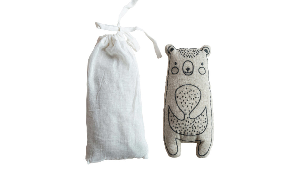 Creative Coop Microwave Bear Neck Wrap