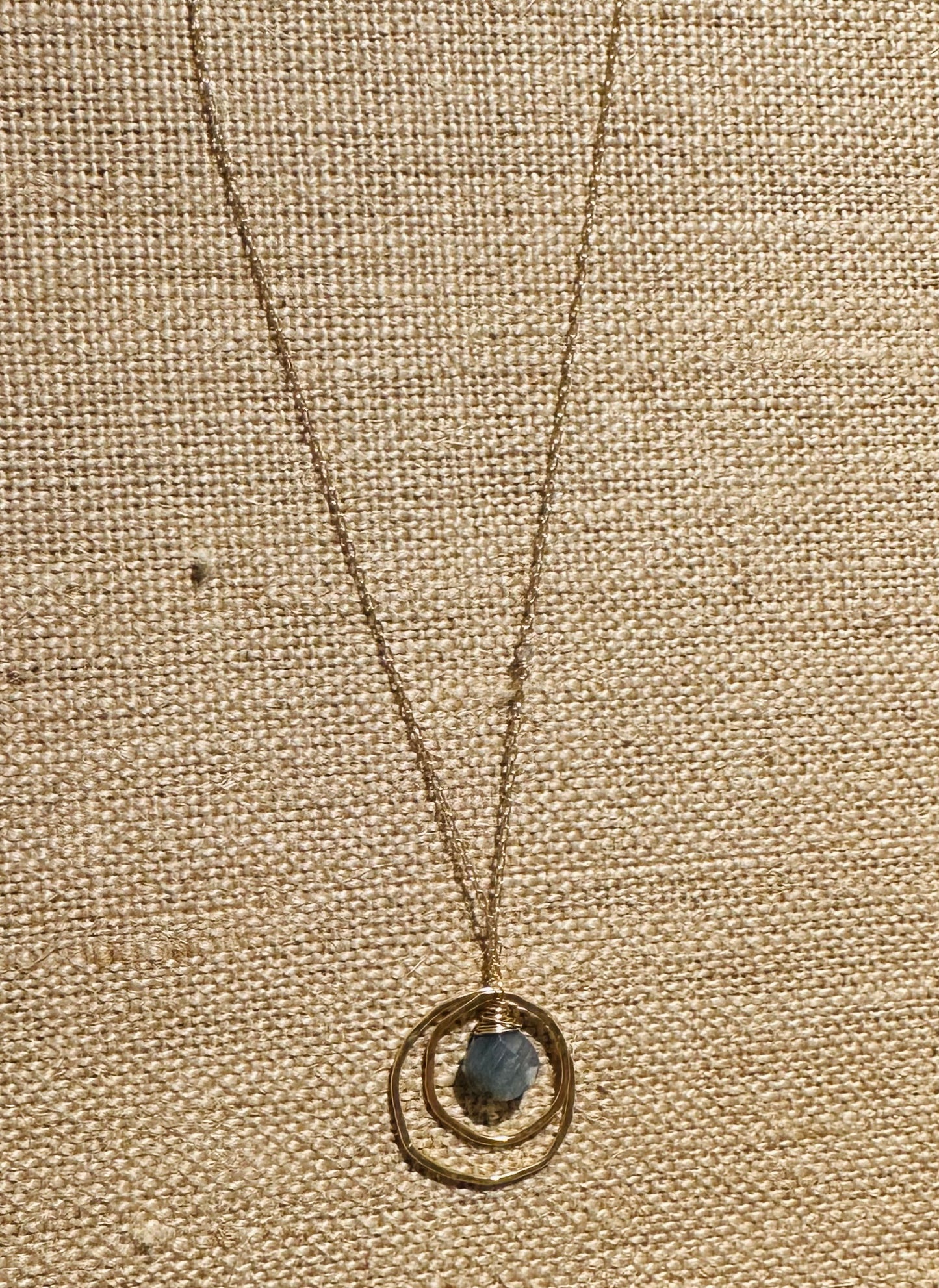 Elysium Jewelry Double Organic Stone Necklace