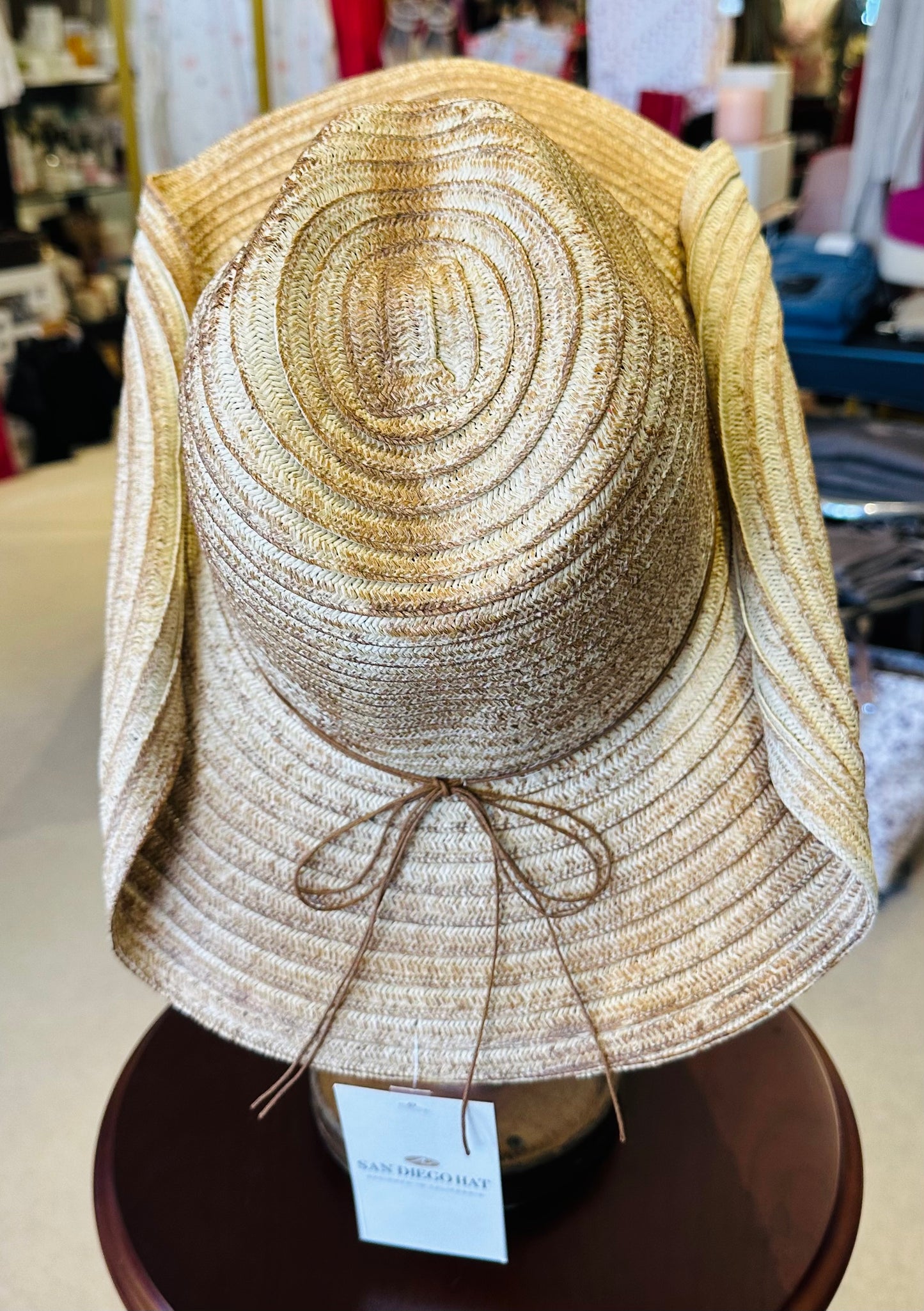 San Diego Hat Company Elena Straw Cowboy Hat