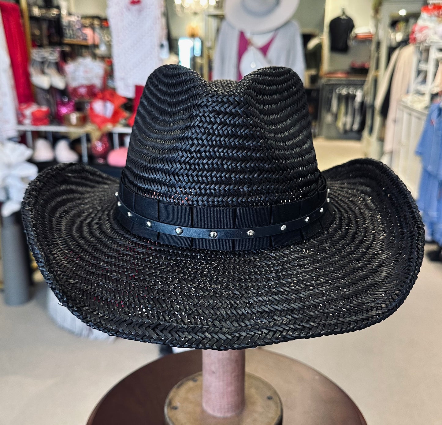 San Diego Hat Company Studded Band Cowboy Hat
