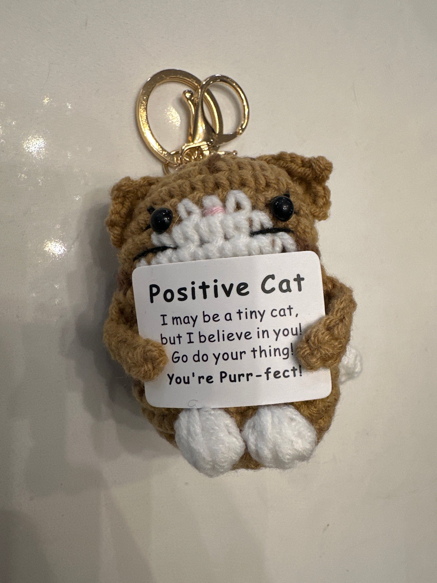 Inspirational Animal Knitted Key Chain