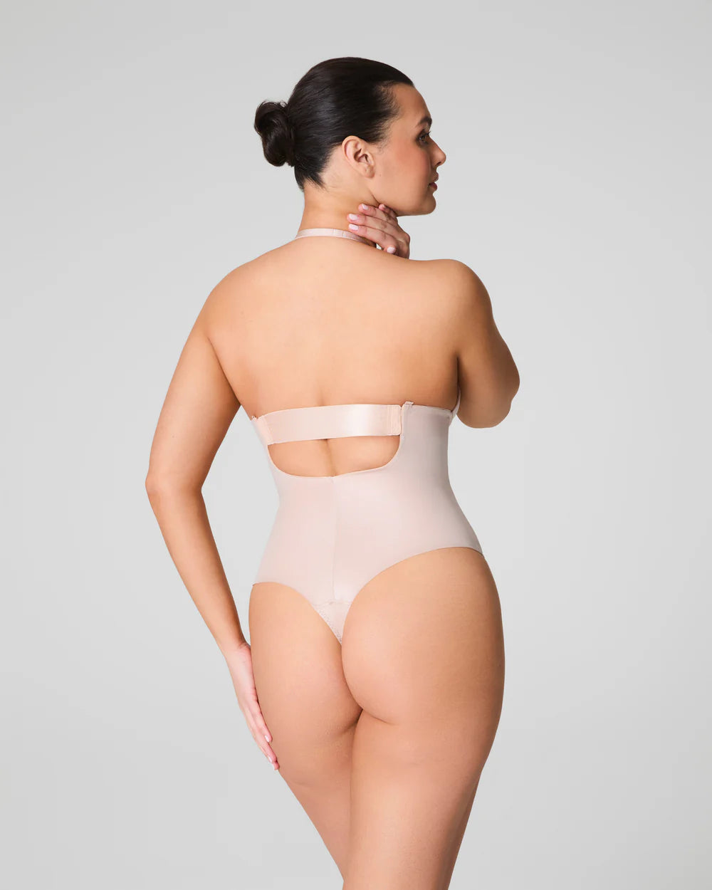 Spanx Plunge Low Back Thong Bodysuit #10157R