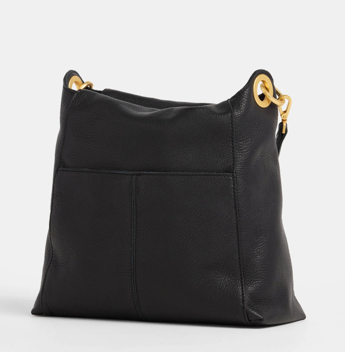 Hammitt Bryant Lg Blk/Gld Red Zip