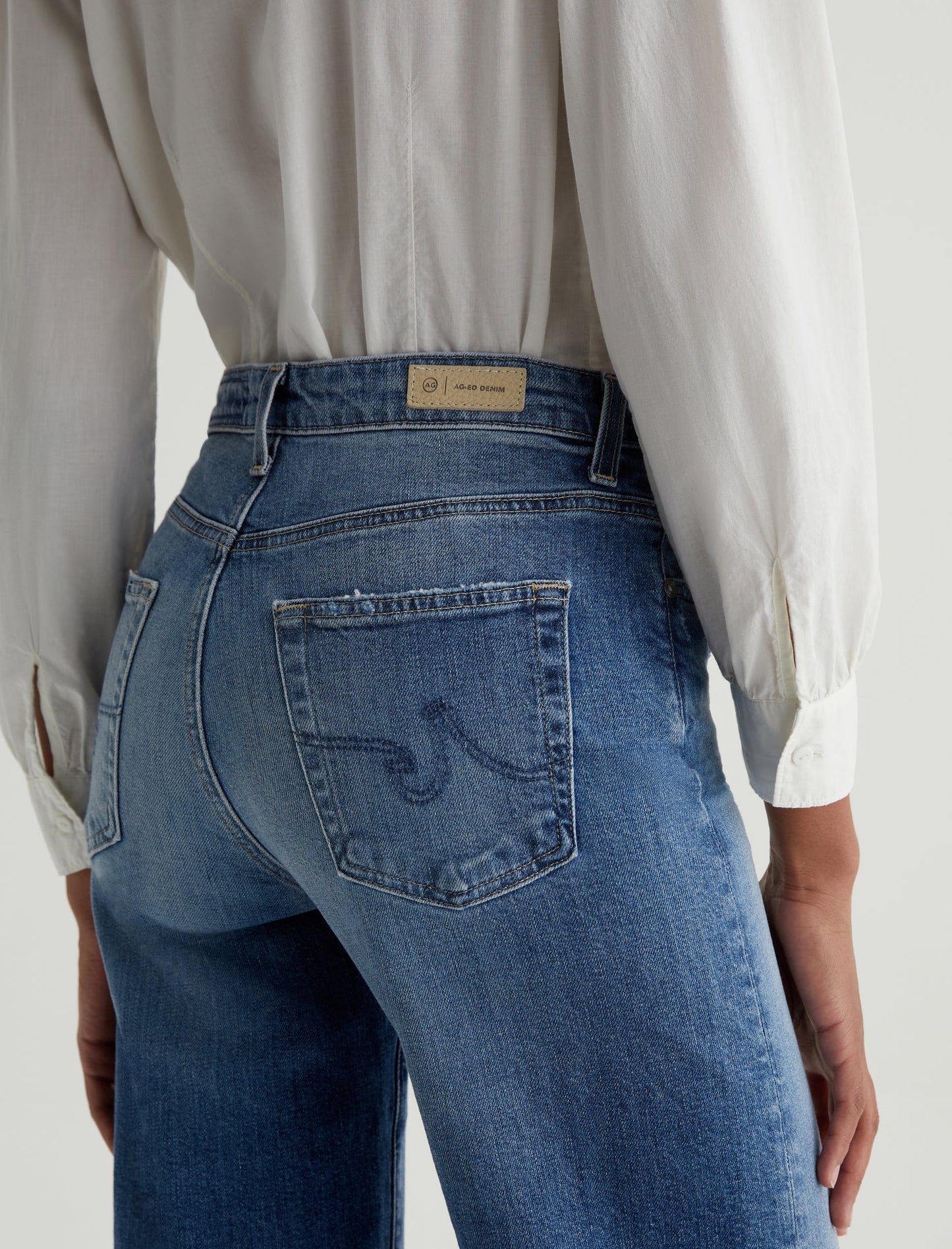 AG Saige Wide Leg Crop