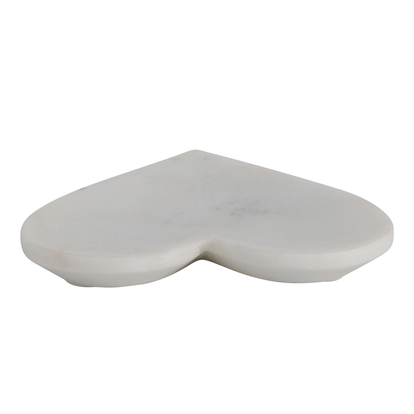 Creative Coop Marble Heart Dish