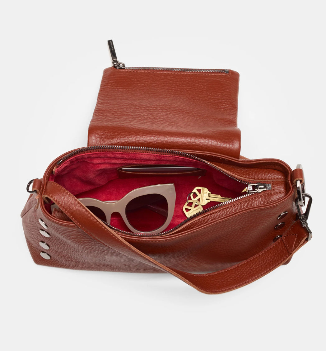 Hammitt VIP Satchel Baroque Brown
