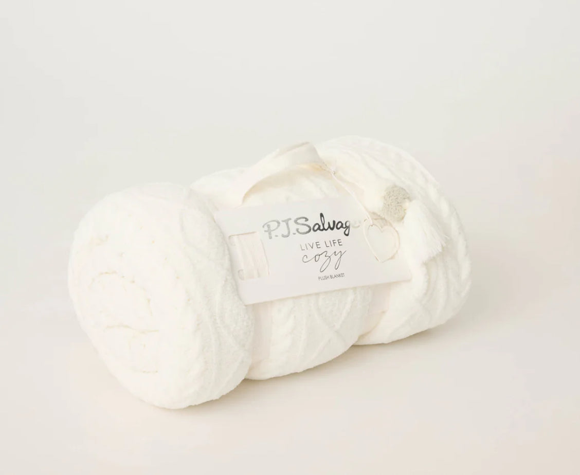 Pj Salvage Chenille Blanket