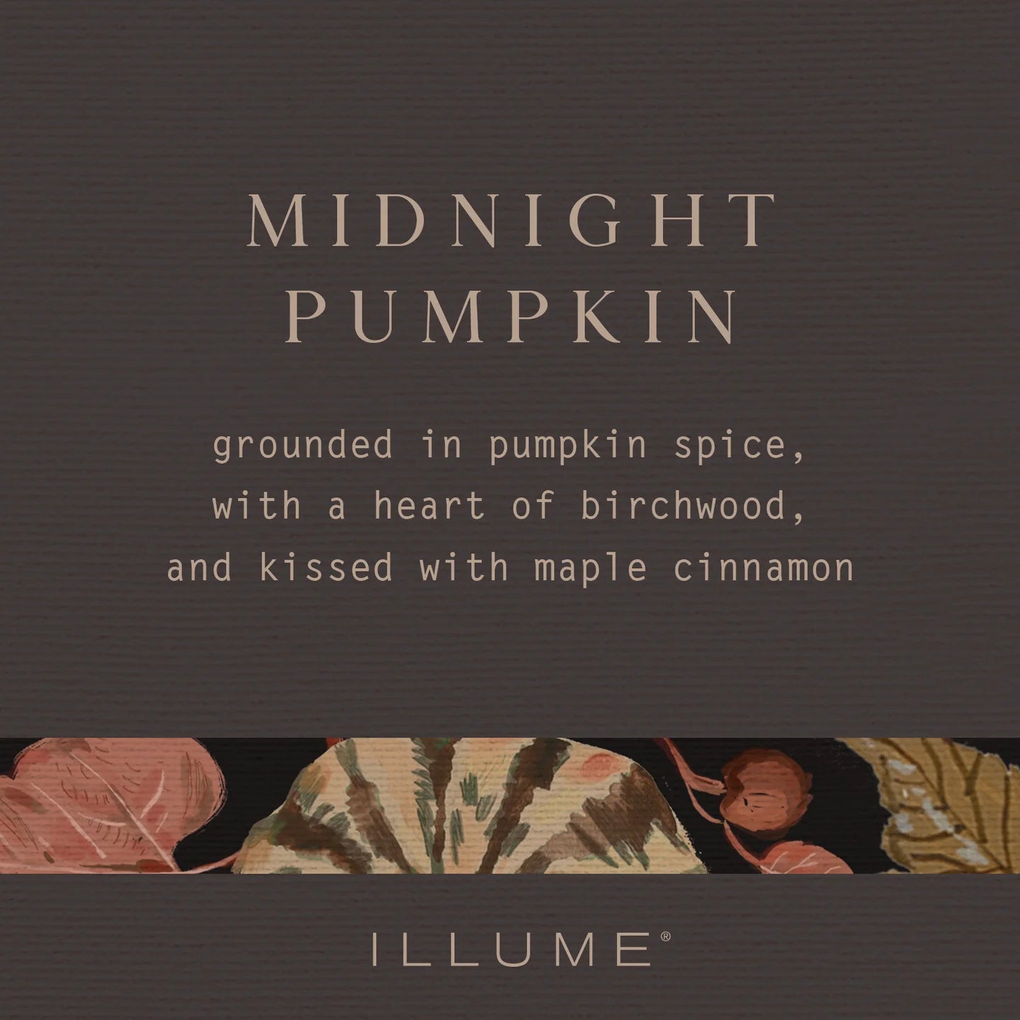 Illume Radiant Glass Midnight Pumpkin