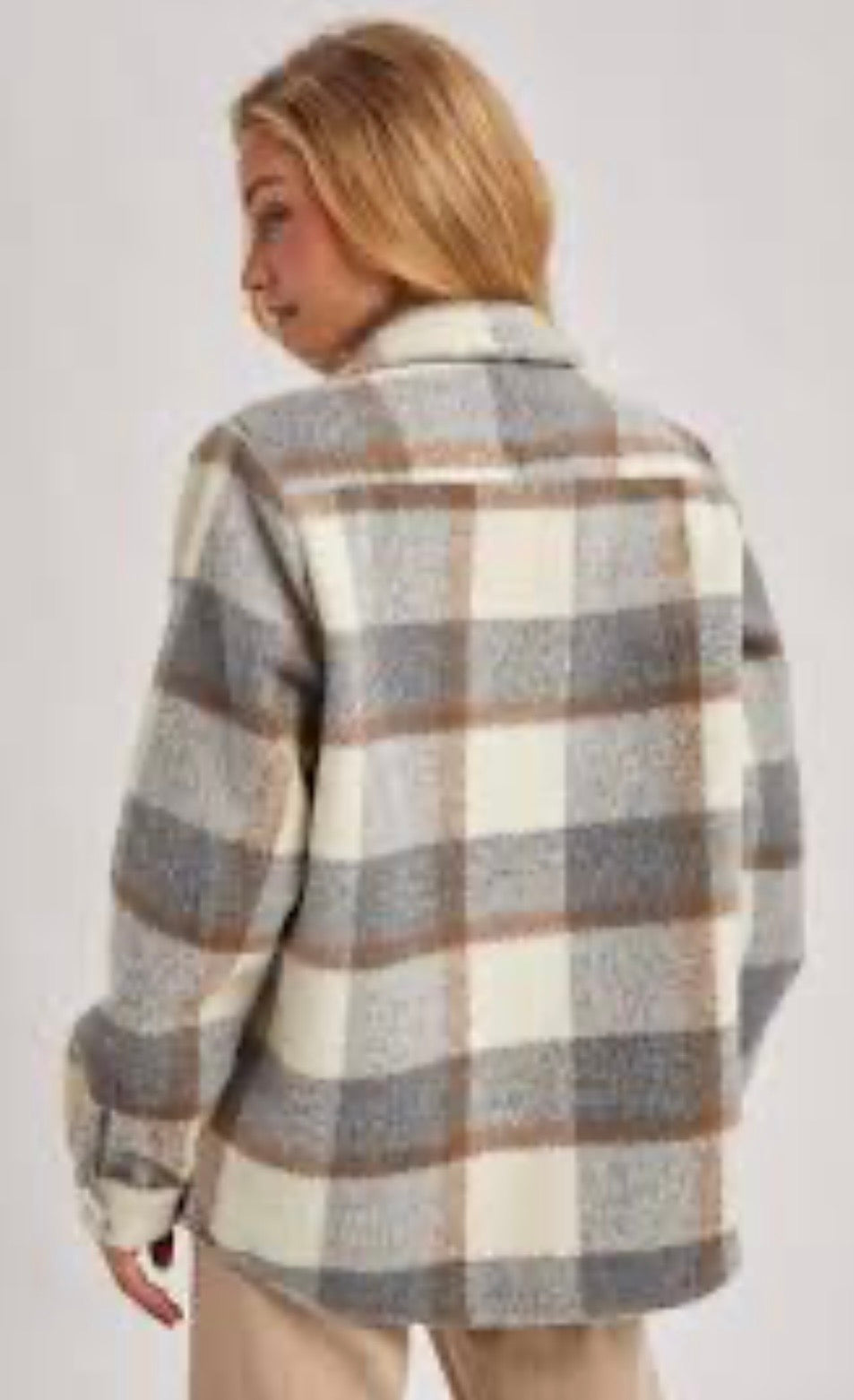 Bluivy Brushed Flannel Shacket