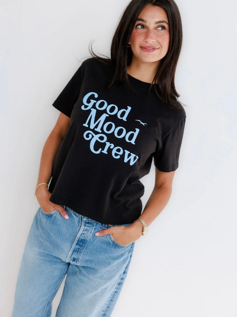 Sunny Somewhere Good Mood Crew Tee