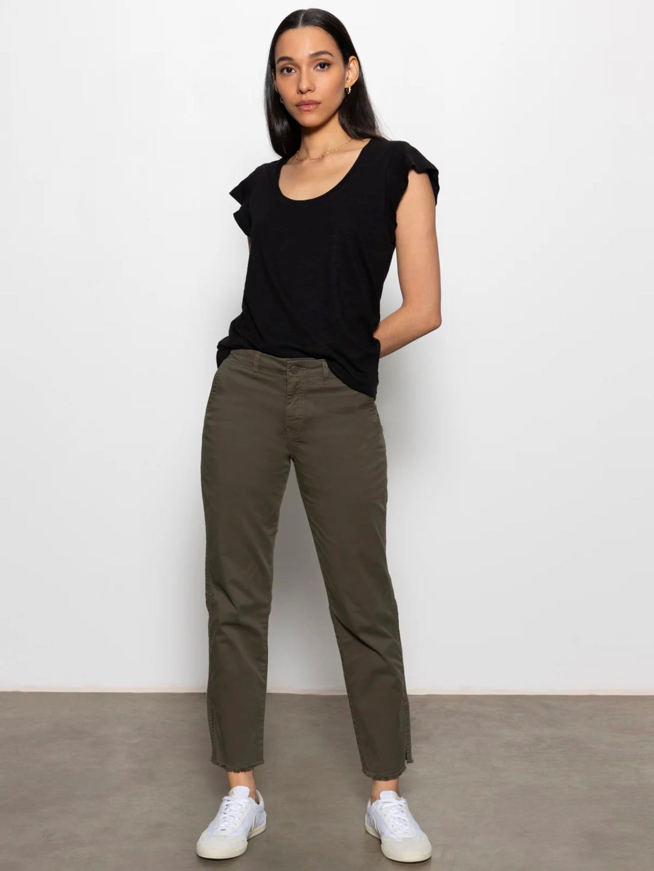 Sanctuary Trade Maker Pant Kalamata Green