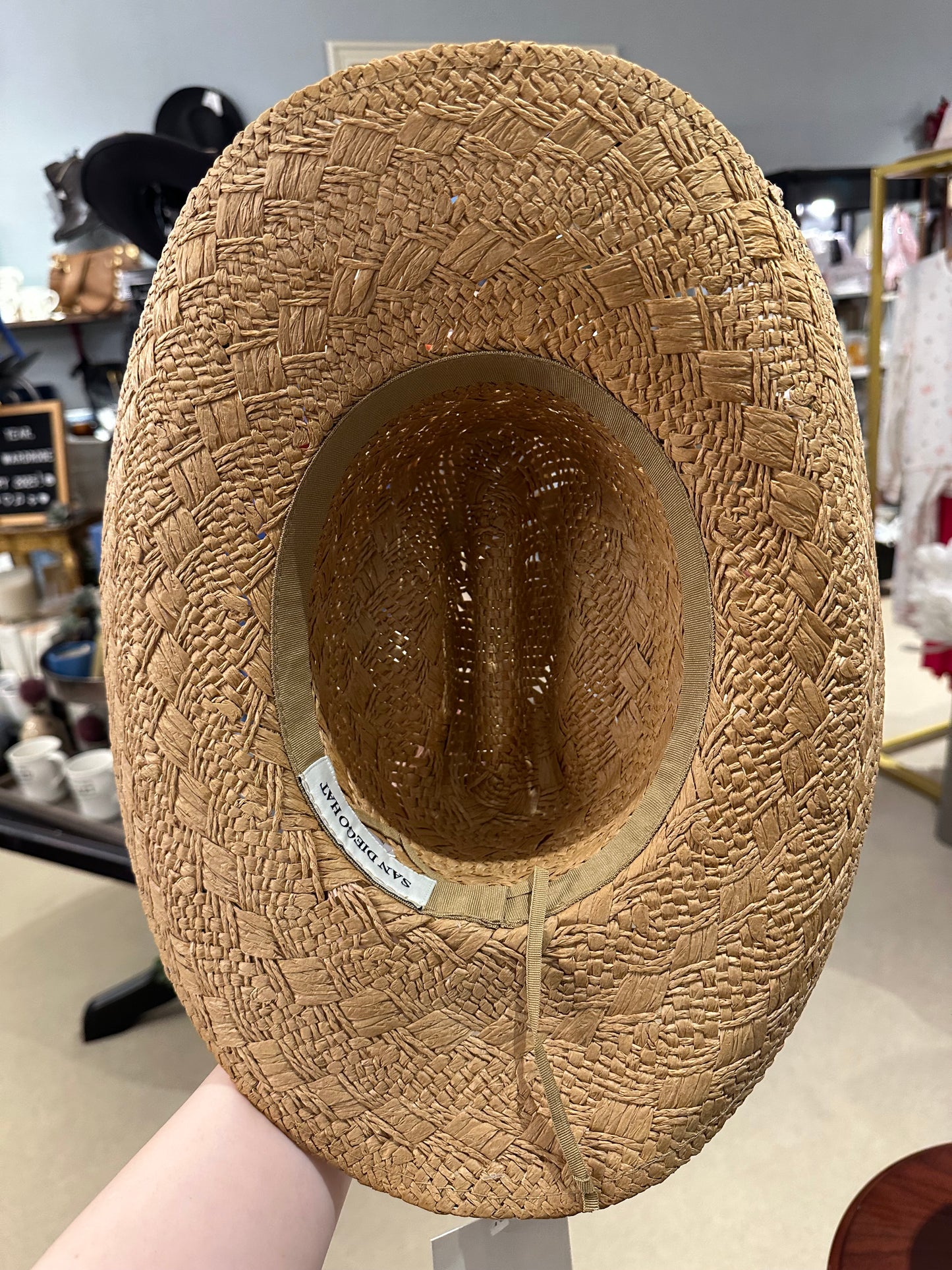 San Diego Hat Company Salina Woven Cowboy Hat