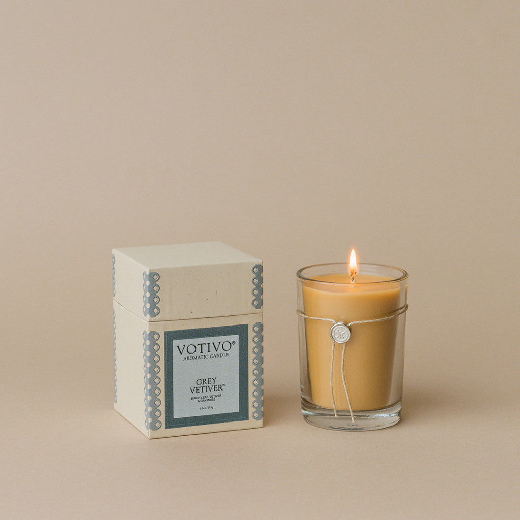 Votivo Grey Vetiver Candle