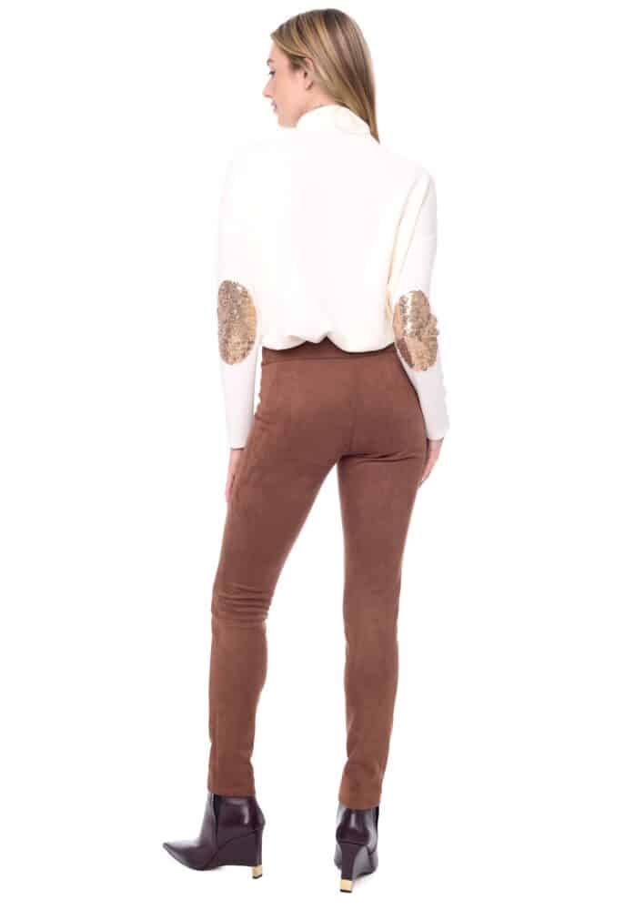 Up Vegan Suede Tobacco