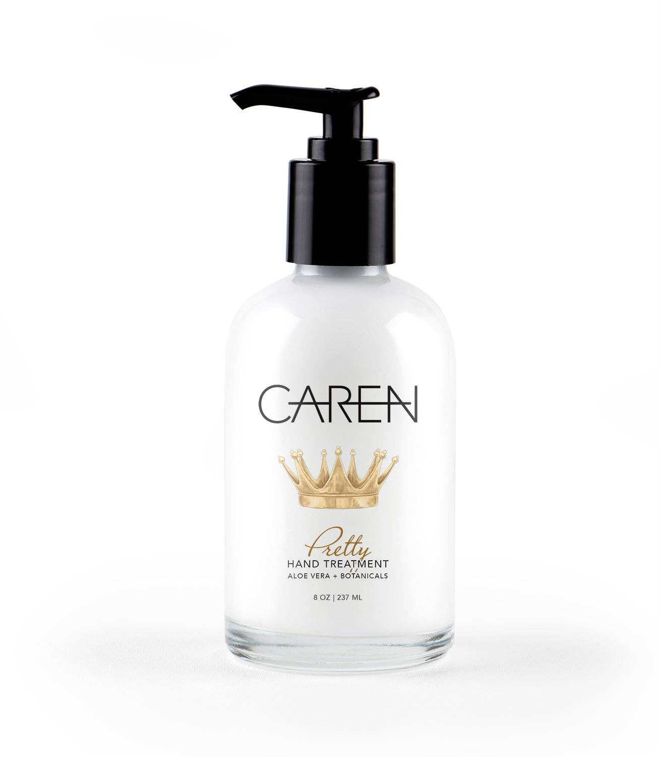 Caren Hand Treatment - Pretty - 8 oz Glass Bottle: Pretty