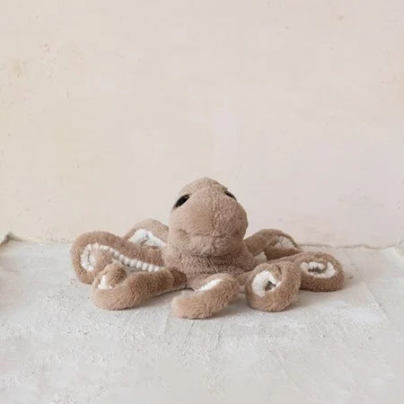 Creative Coop Plush Octopus