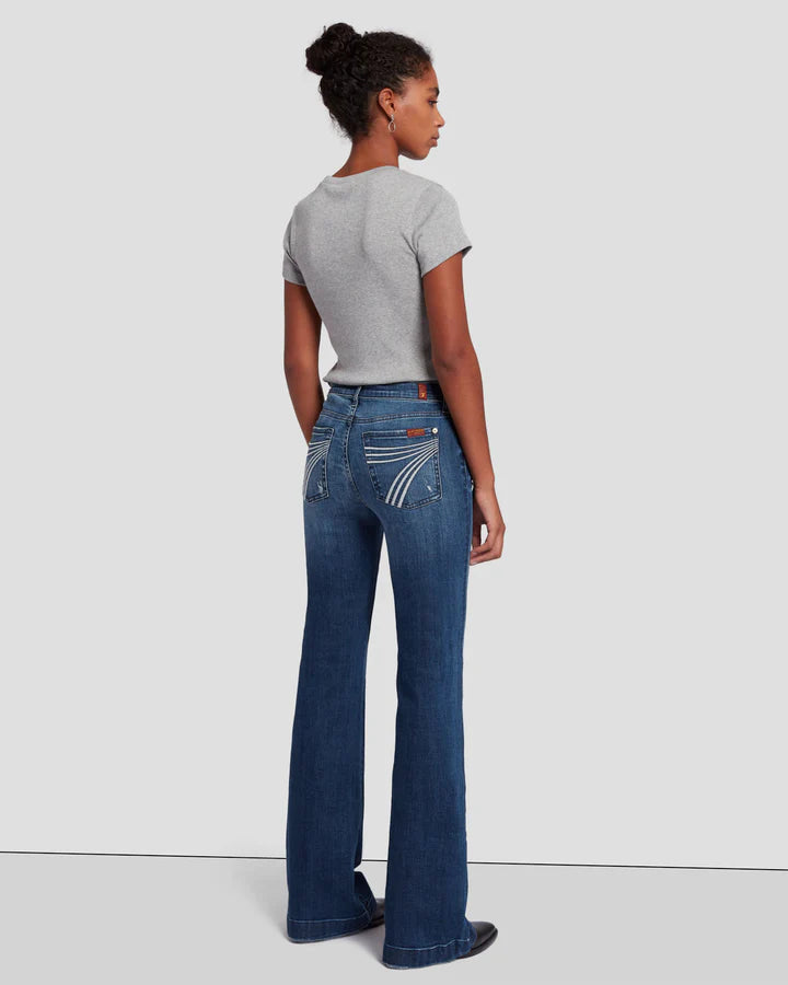 7 For All Mankind Tailorless Dojo Lake Blue