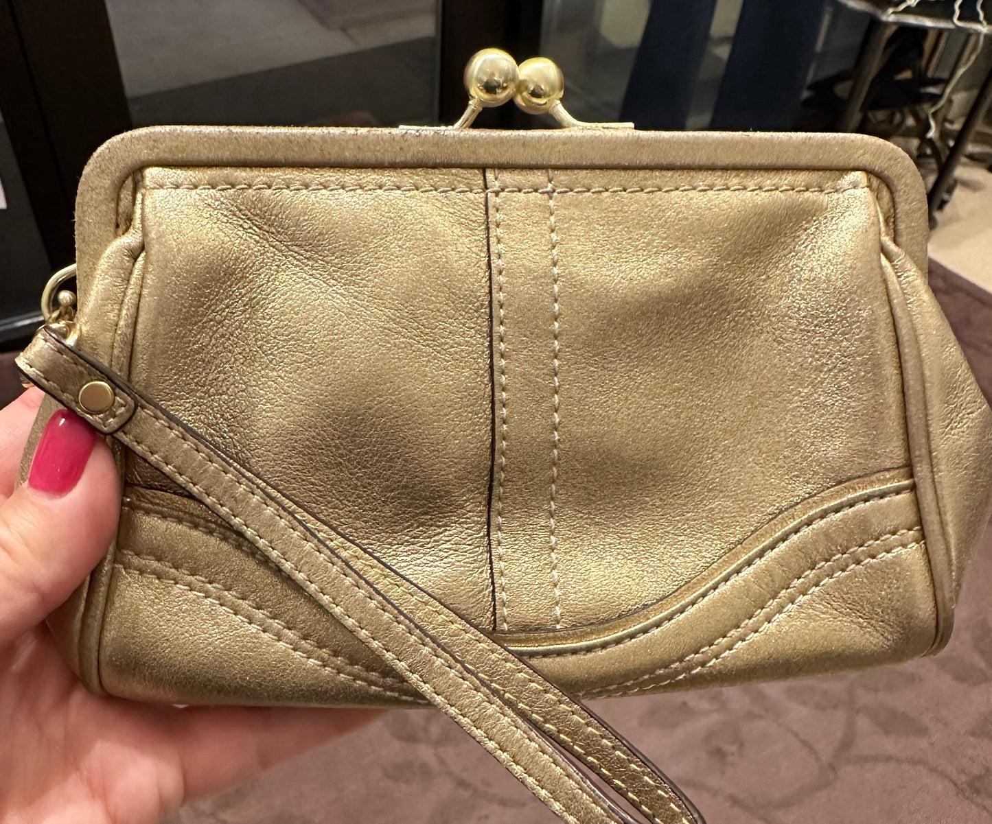 Gold Clutch