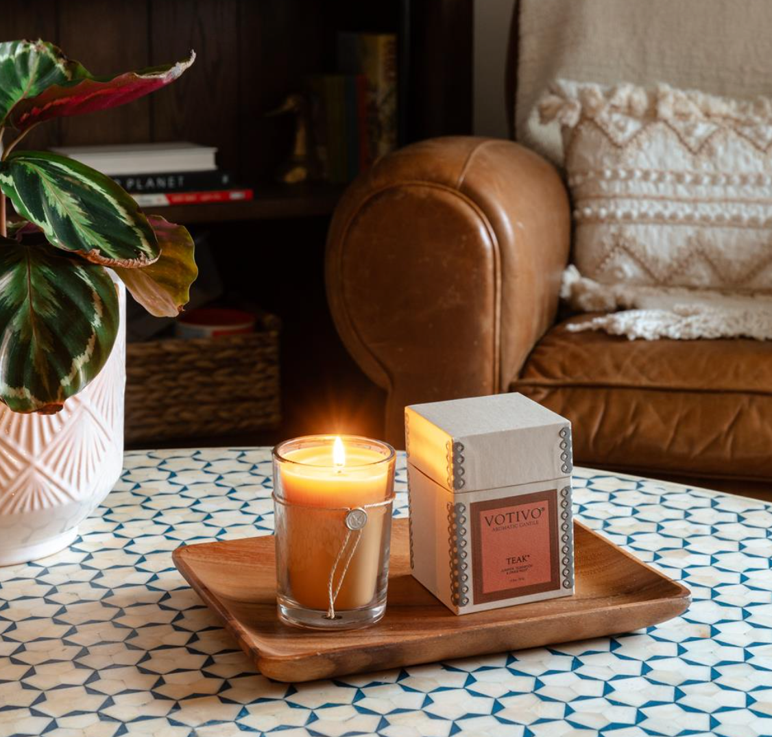 Votivo Teak Candle