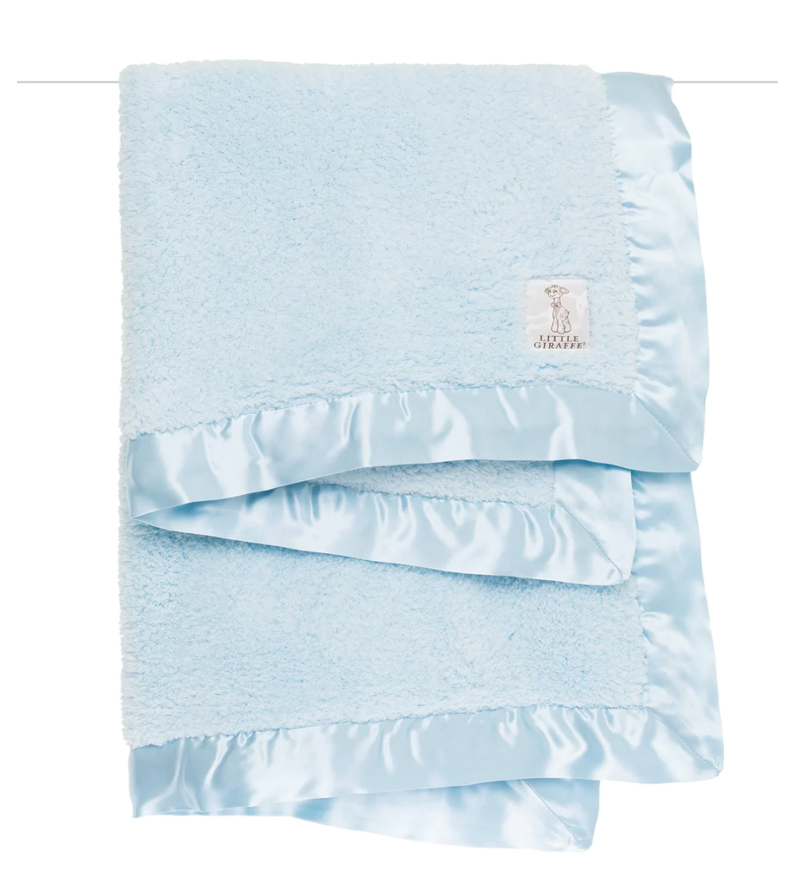 Little Giraffe Chenille Baby Blanket